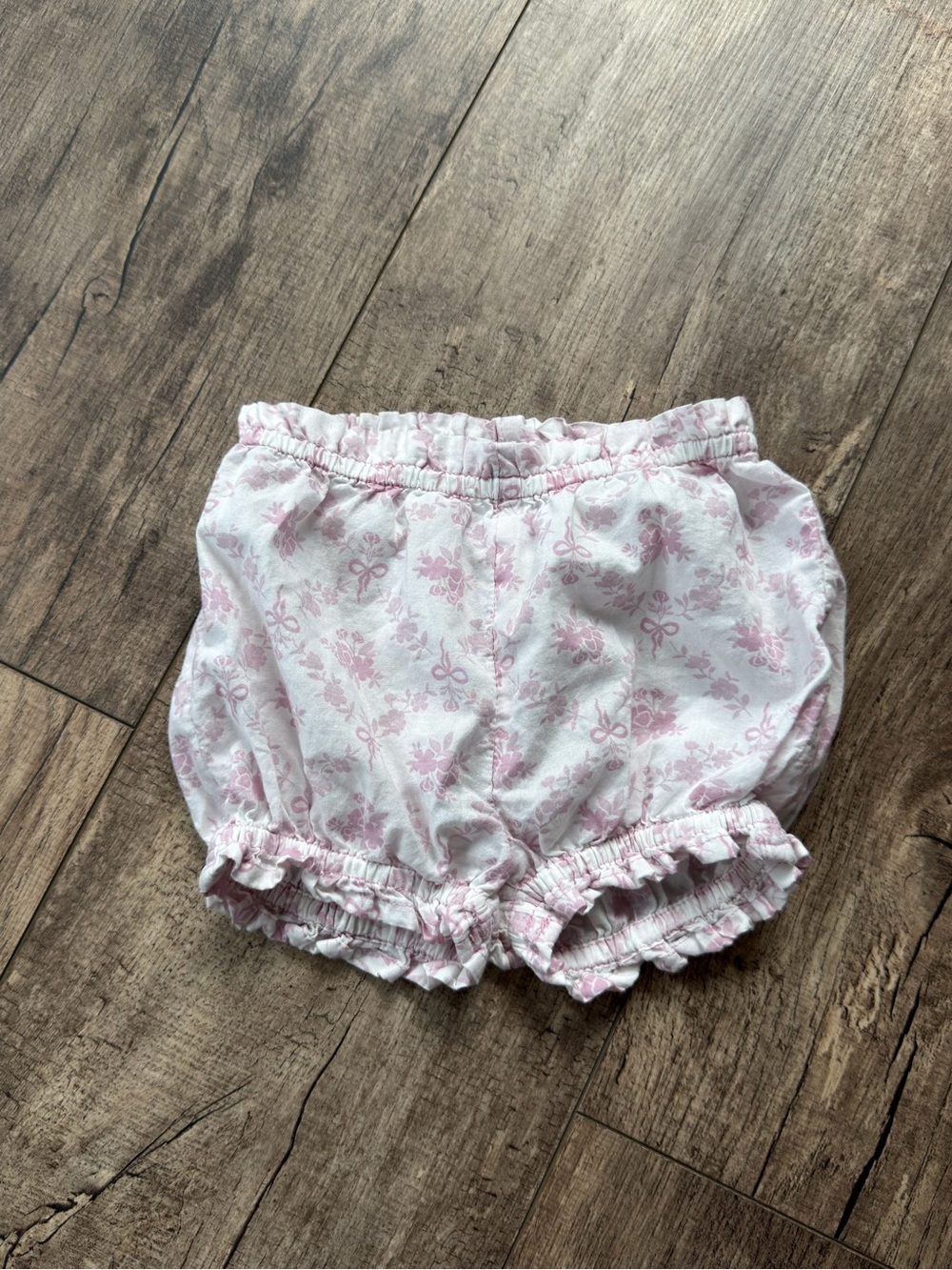 Nordstrom Baby Floral Eyelet Dress & Bloomer Set Pink 3M 100% Cotton - Picture 4 of 7
